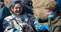 Uluslararası Uzay İstasyonu’ndan 2 astronot ve 1 kozmonot dünyaya geri döndü